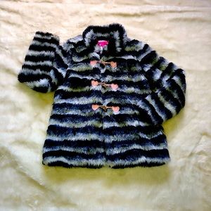Kids Faux Fur Coat